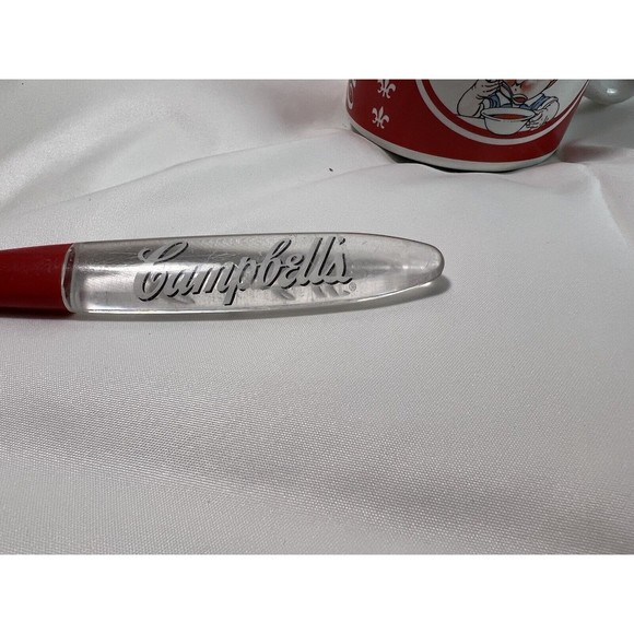 Campbells Soup Mug 2004 VTG Kids Graphic Houston Harvest Coffee‎ Cup With Spoon - Picture 3 of 8